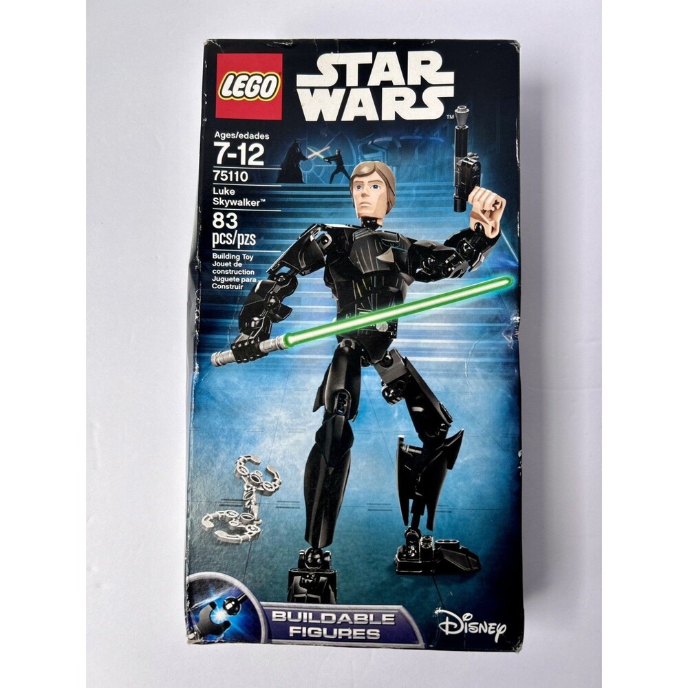 Disney Star Wars Lego 75110 LUKE SKYWALKER Buildable Figures NEW DAMAGE BOX